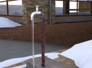Как защитить водопроводные трубы от замерзания?